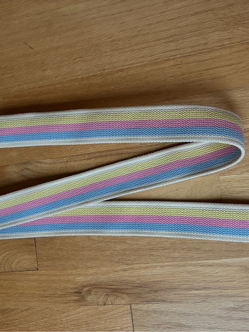 McKesson Gait Belt 60" Length Pastel Stripe  860 1 Ct Pink Blue Yellow